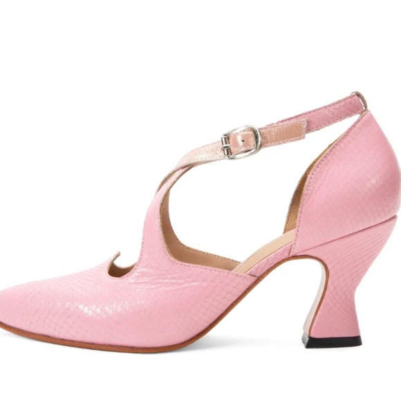 John Fluevog Shoes - John Fluevog Poser Lisa Marie ELEGANT CROSS-STRAP HEEL